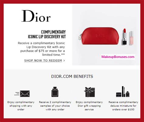 dior makeup coupon